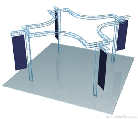 Trio Lighting Gantry 6m sq Floor Area