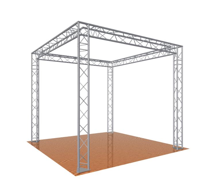 3m x 3m x 2.5m Trio System 35 Gantry