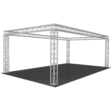 Perimeter Lighting Truss - System 35 Quad